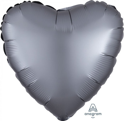 Heart Satin Lux Balloons - 18in
