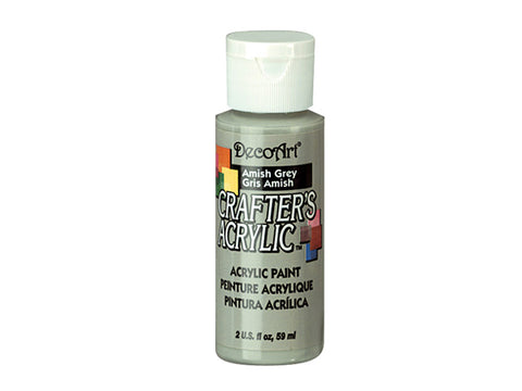 Crafter's Matte Acrylic Paint, 2 oz., Amish Grey