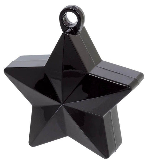 Black Star Helium Balloon Weight