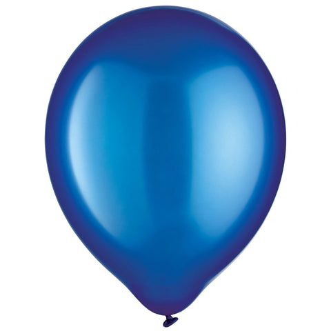 12" Latex Helium Balloons - Royal Blue
