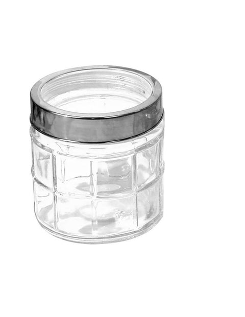 Checkered Canister with See Through Lid 850ml