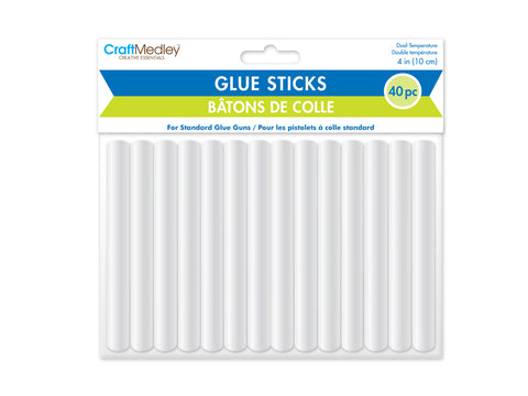 Glue Sticks - 4" Standard 400G Bulk Dual Temp 11mm Thick