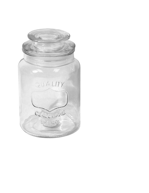Mason Style Canister with Snap Lid 1020ml