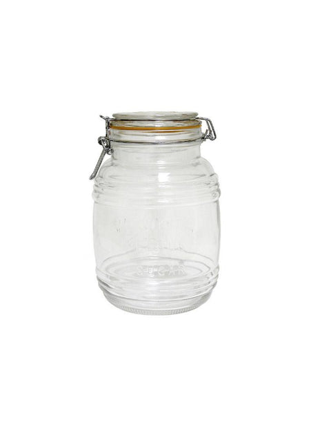 Oval Jar with Lock Lid 1800ml