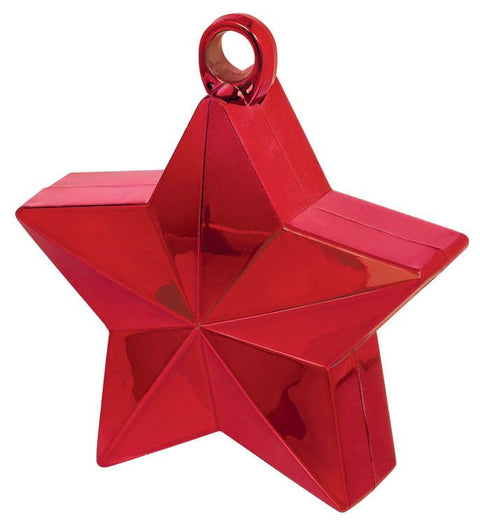 Red Star Helium Balloon Weight