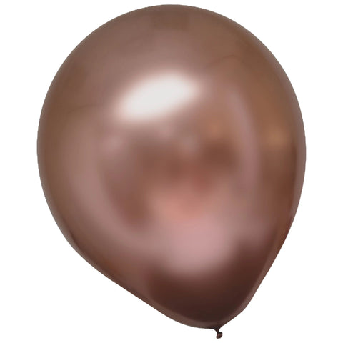 Rose Copper Platinum Helium Balloon