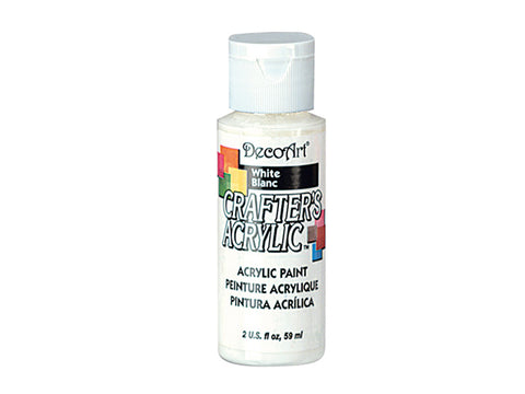 Crafter's Matte Acrylic Paint, 2 oz., White