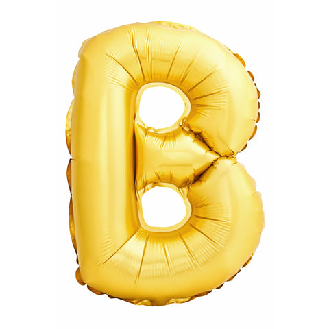 Letter Foil Balloon 34" - Gold - Glitzville 