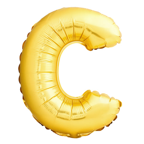 Letter Foil Balloon 34" - Gold - Glitzville 