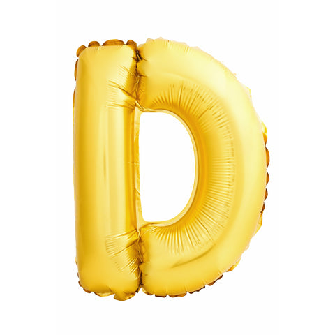 Letter Foil Balloon 34" - Gold - Glitzville 