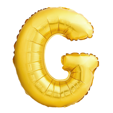 Letter Foil Balloon 34" - Gold - Glitzville 